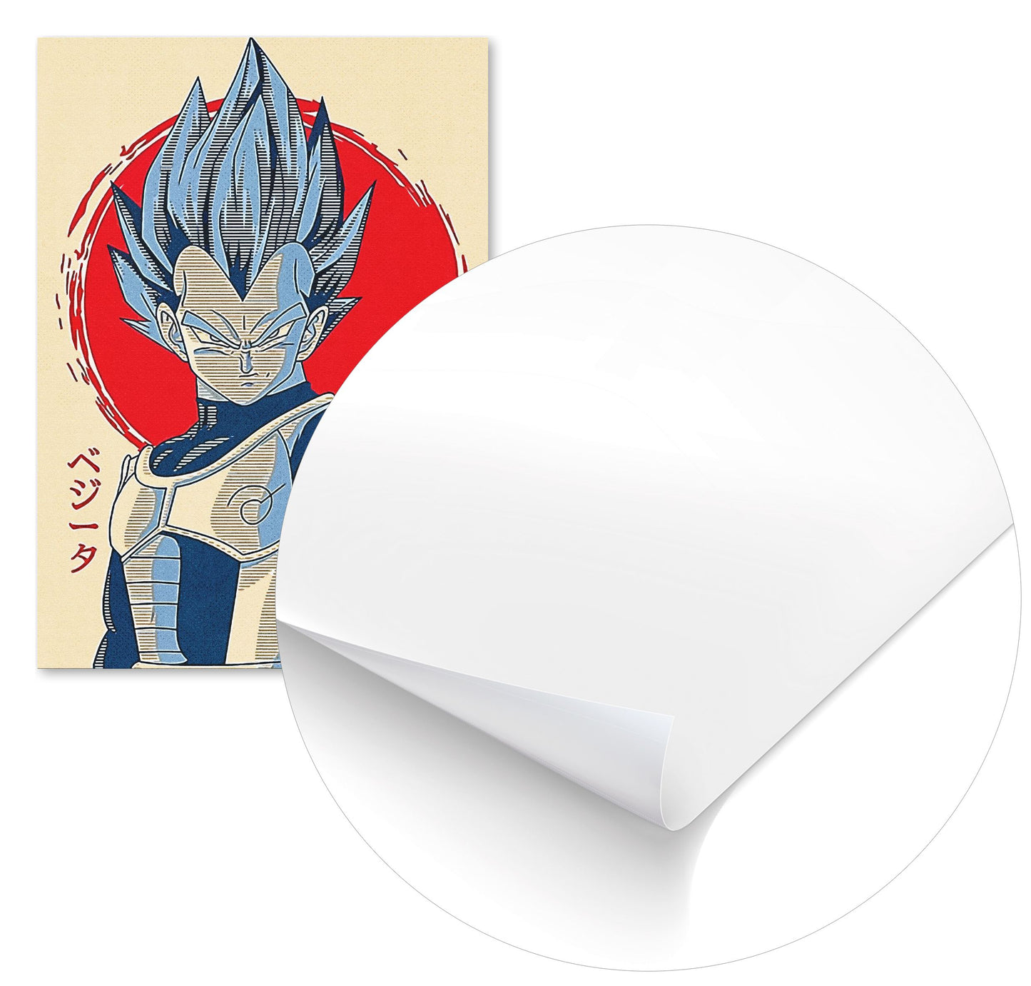 Vegeta Vintage - @ArtStyle