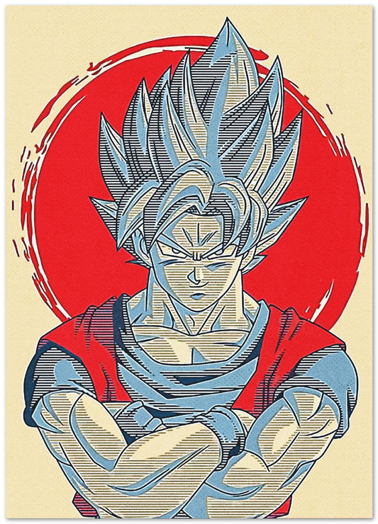 Son Goku Portrait - @ArtStyle