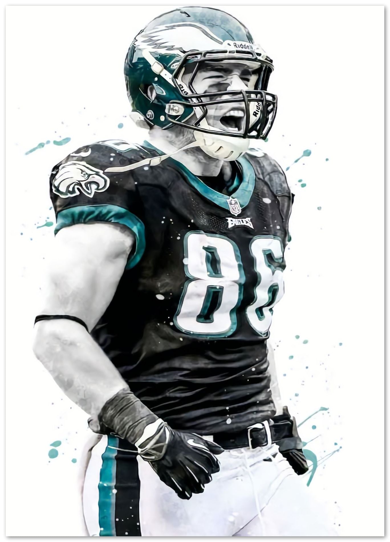 Zach Ertz Philadelphia - @ArtStyle