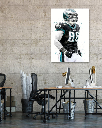 Zach Ertz Philadelphia - @ArtStyle