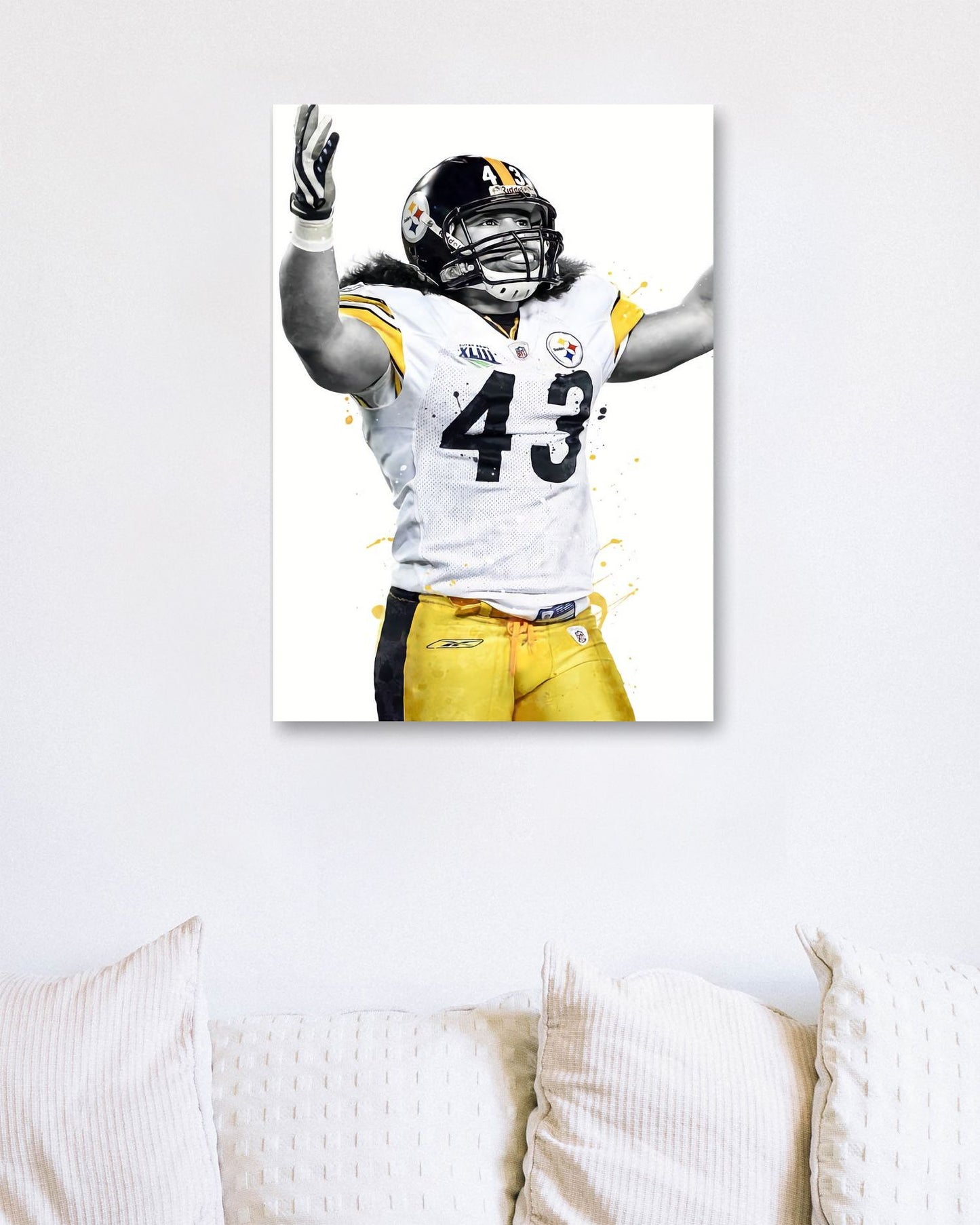 Troy Polamalu Pittsburgh - @ArtStyle