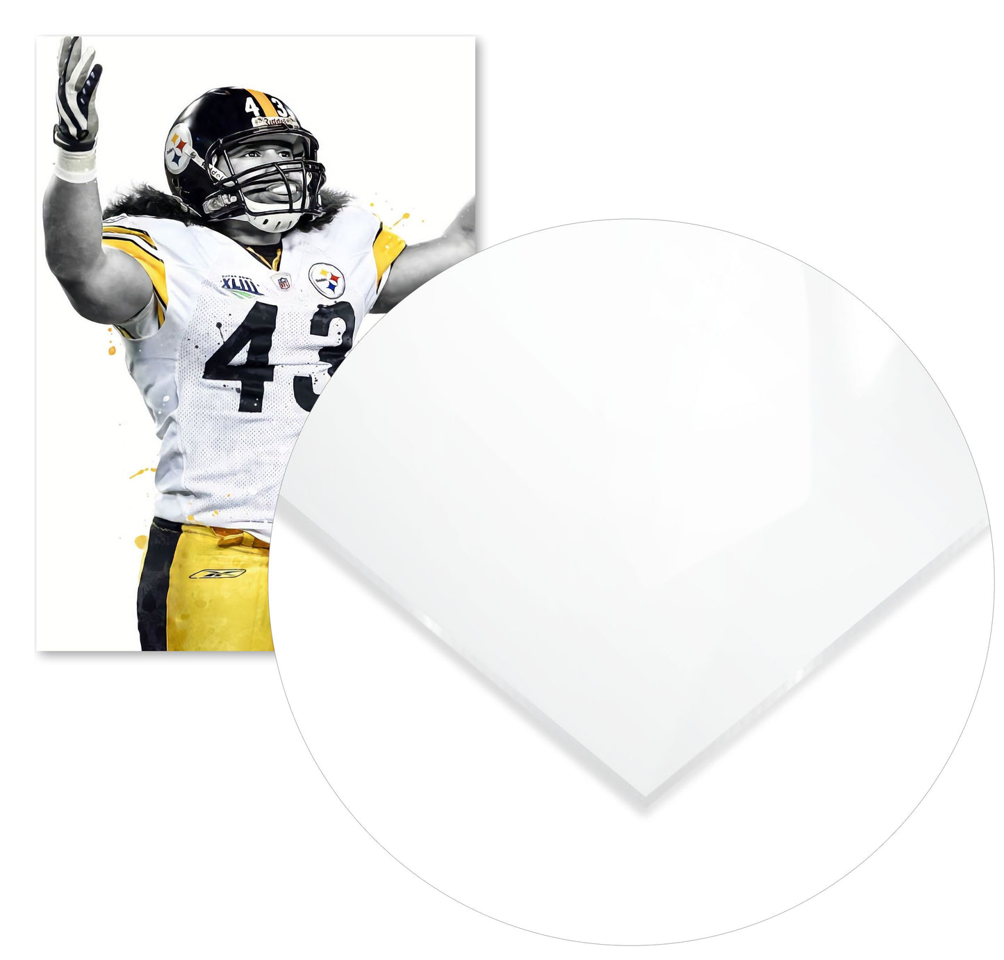 Troy Polamalu Pittsburgh - @ArtStyle