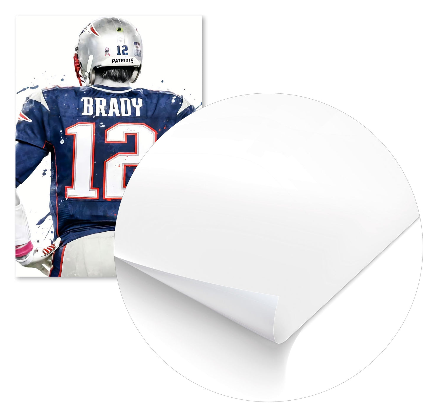 Tom Brady Patriots Jersey - @ArtStyle