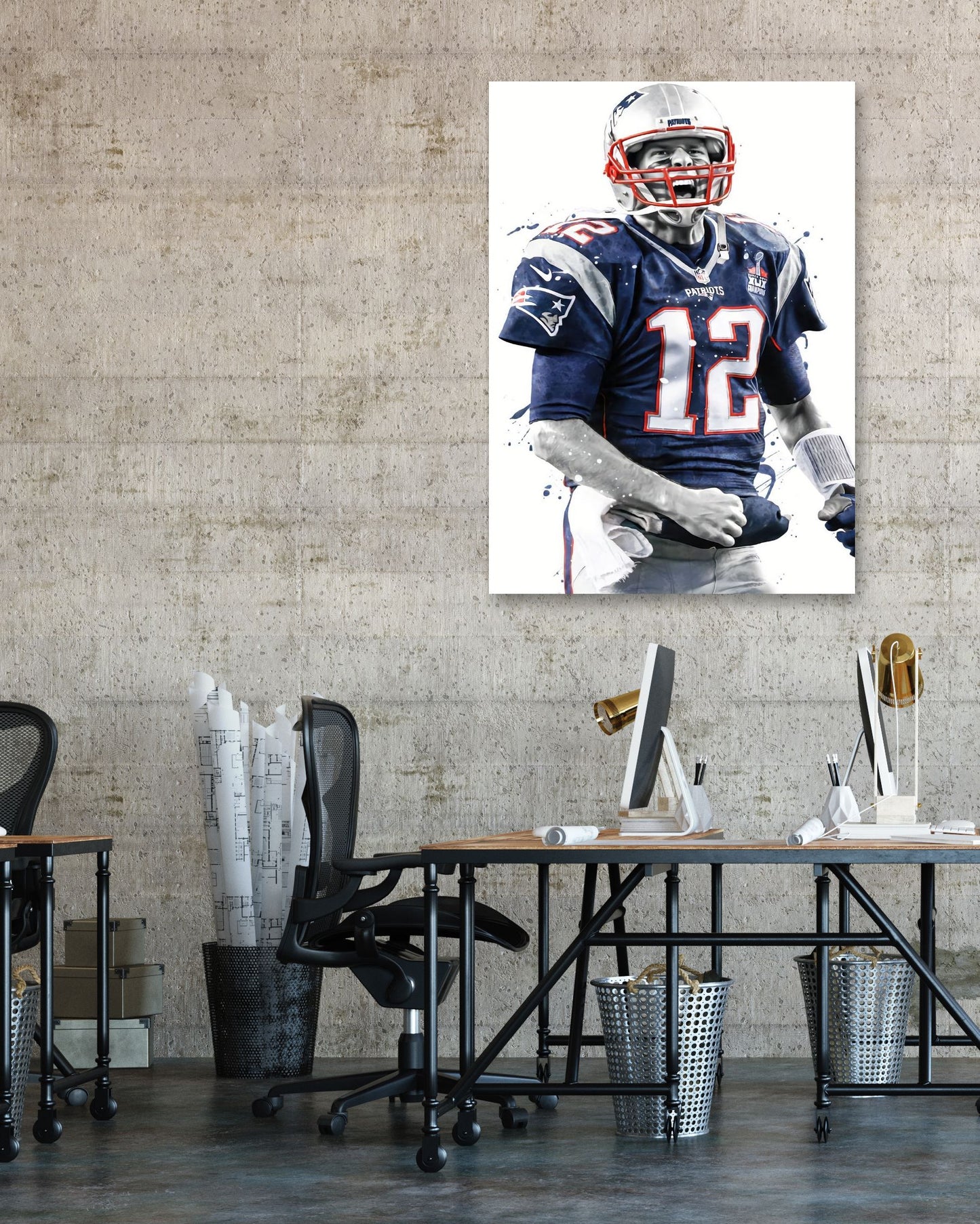 Tom Brady New England - @ArtStyle