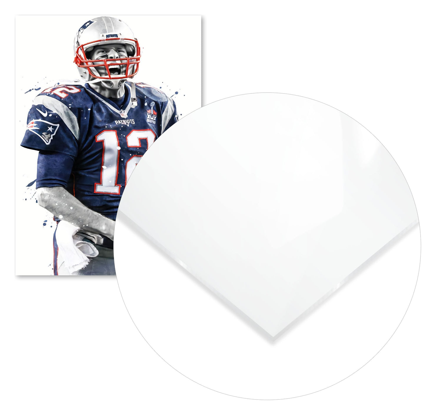 Tom Brady New England - @ArtStyle