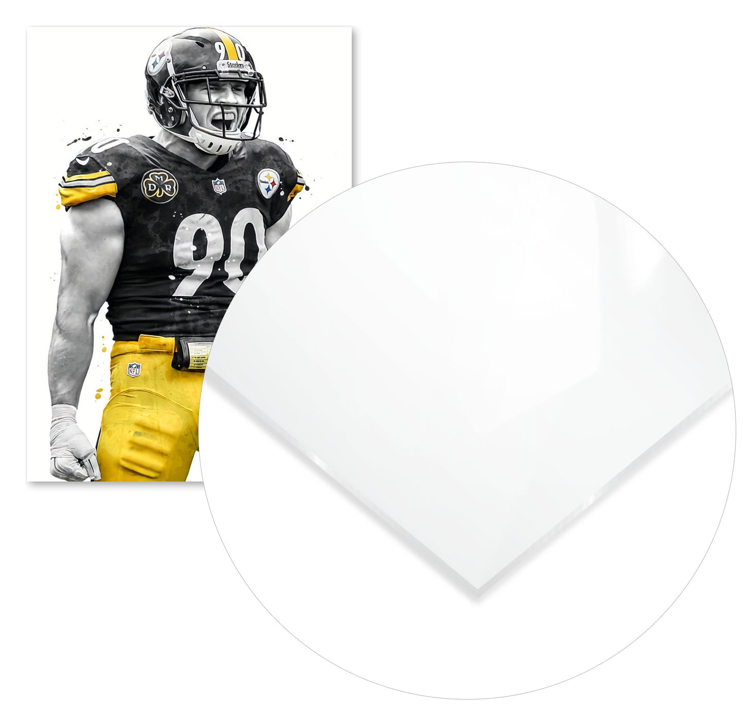 T J Watt Pittsburgh - @ArtStyle