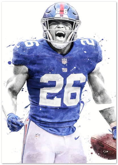 Saquon Barkley New York - @ArtStyle