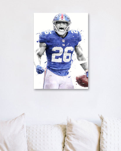 Saquon Barkley New York - @ArtStyle