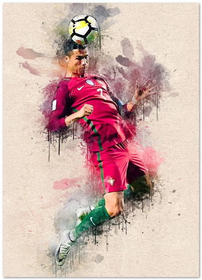 Cr7 Paintings - @SanDee15