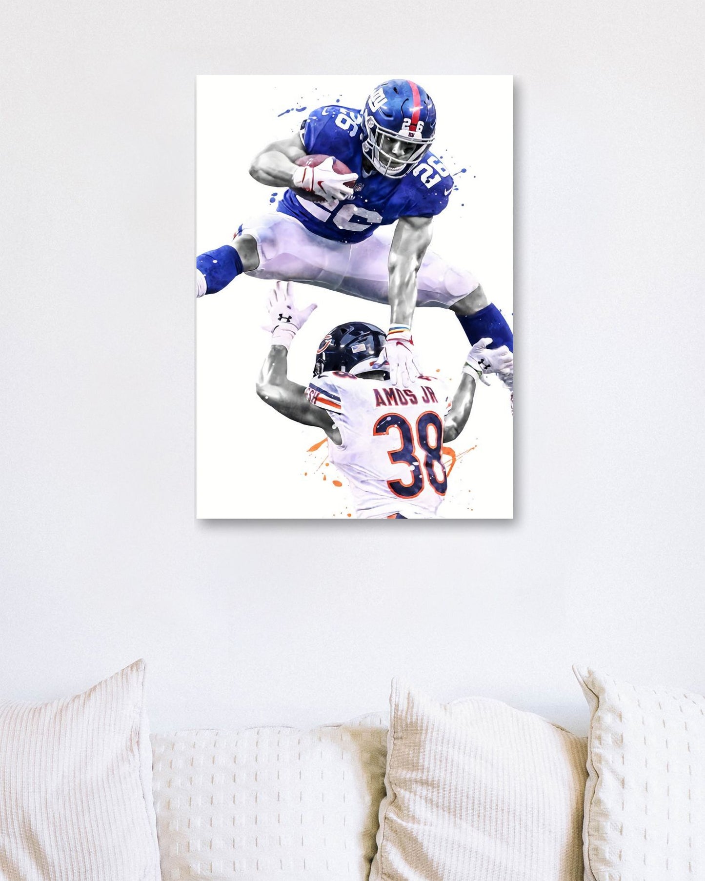 Saquon Barkley Hurdle - @ArtStyle