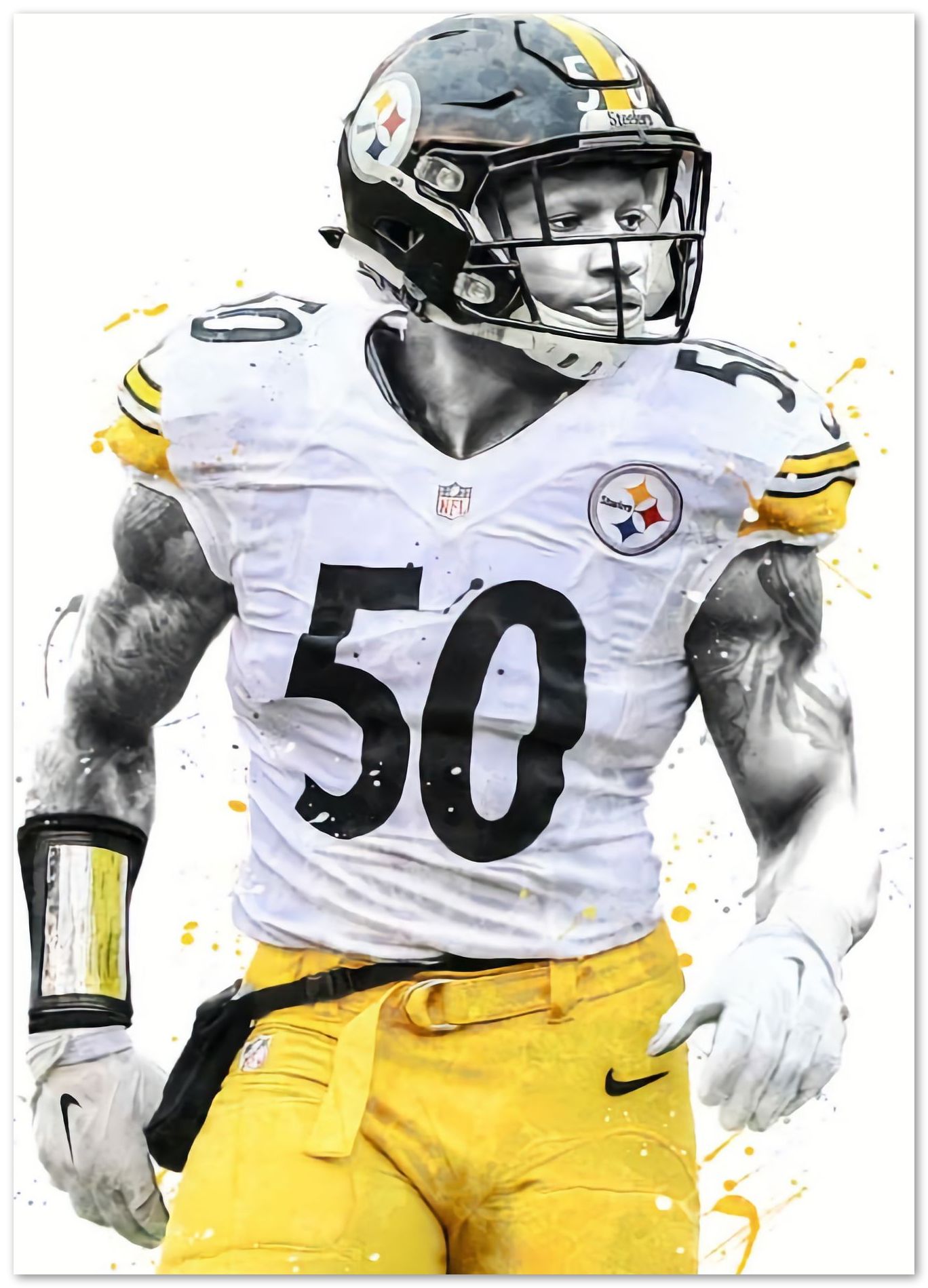 Ryan Shazier Pittsburgh - @ArtStyle