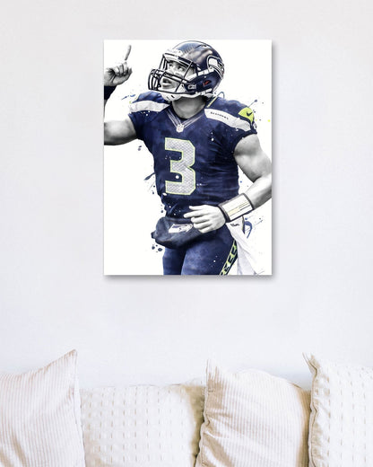 Russell Wilson Seattle - @ArtStyle