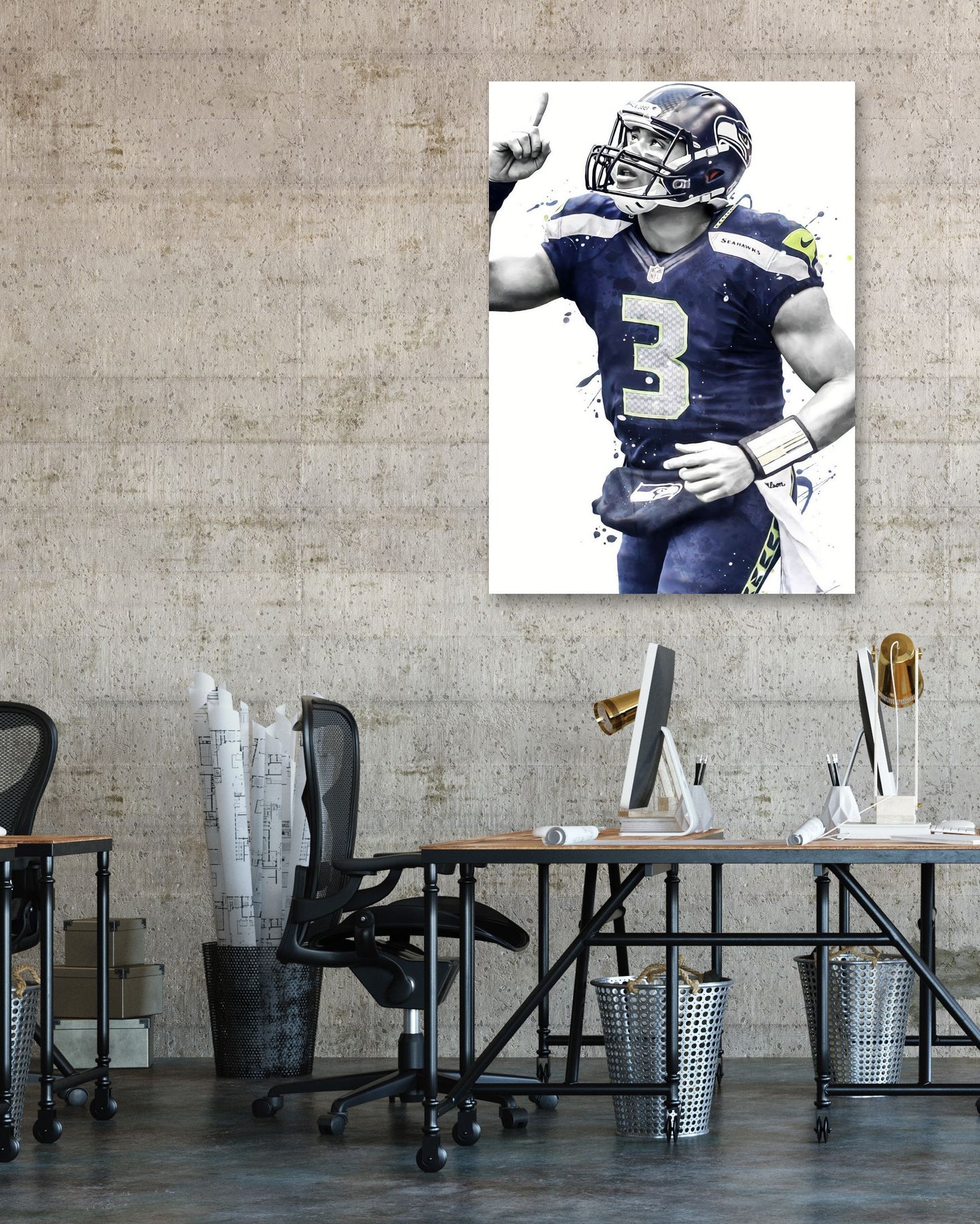 Russell Wilson Seattle - @ArtStyle