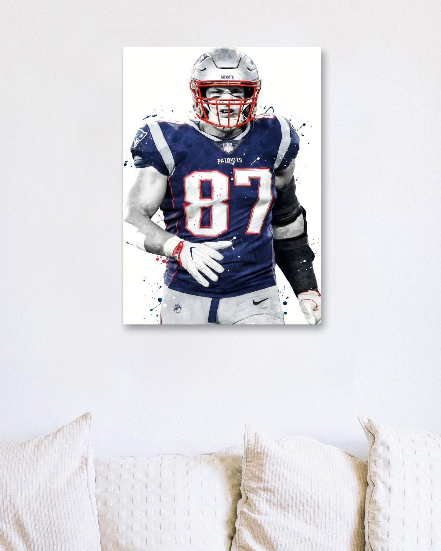 Rob Gronkowski New England - @ArtStyle