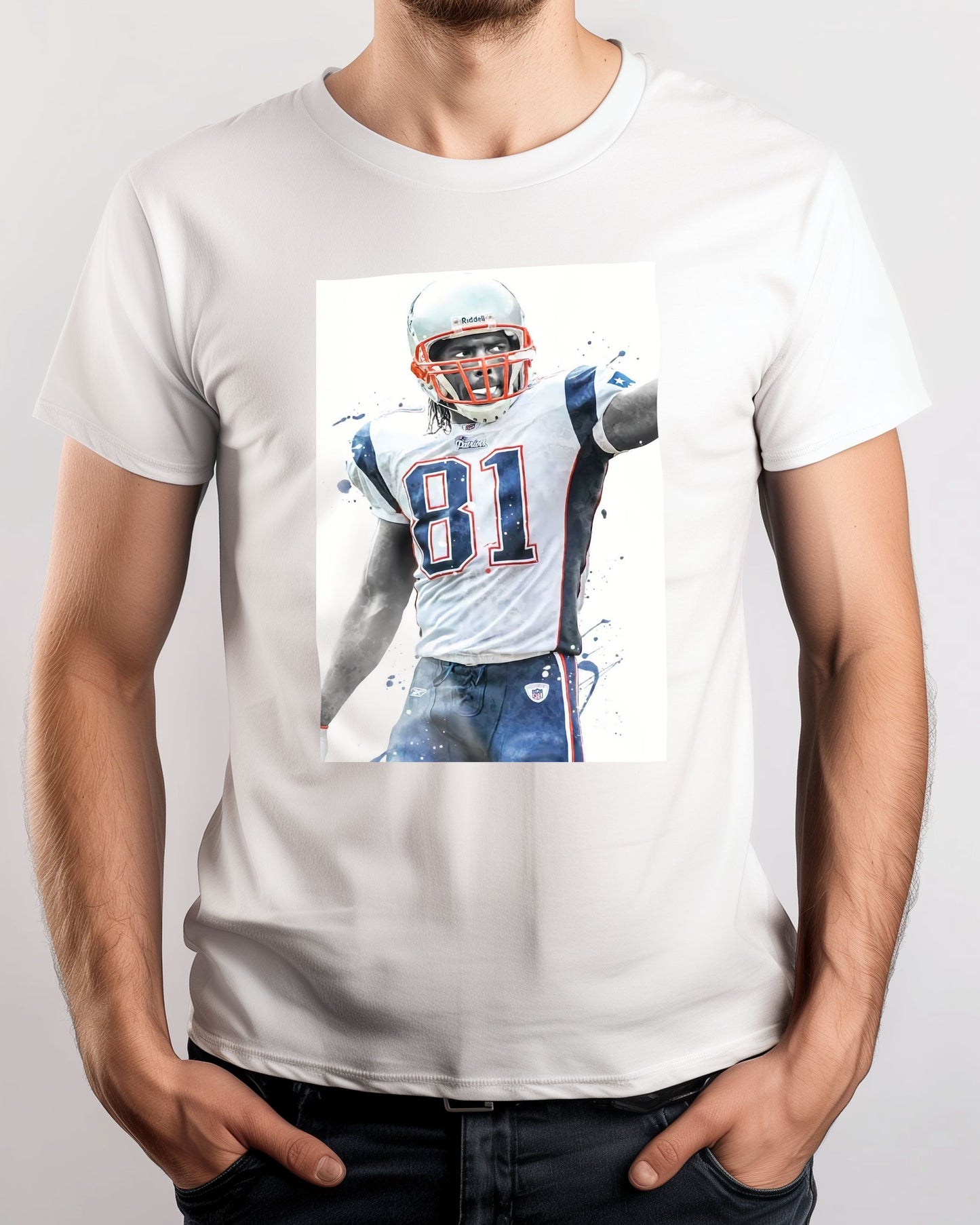 Randy Moss Patriots - @ArtStyle