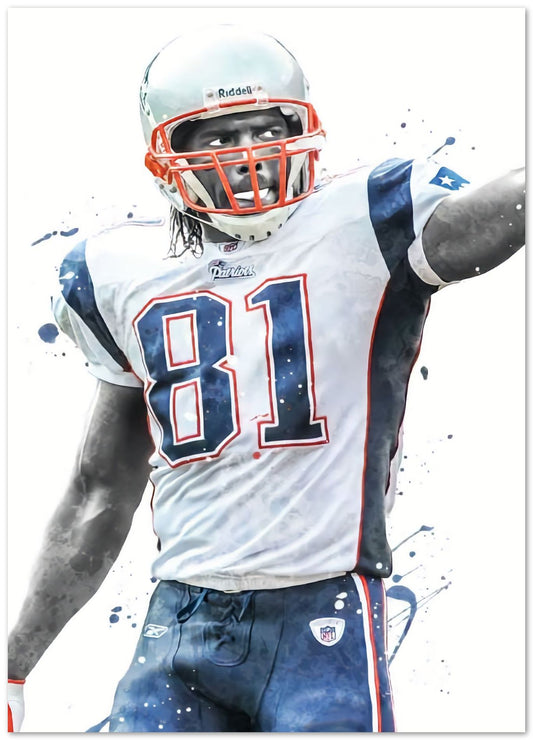 Randy Moss Patriots - @ArtStyle