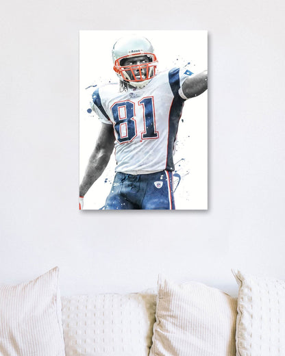 Randy Moss Patriots - @ArtStyle