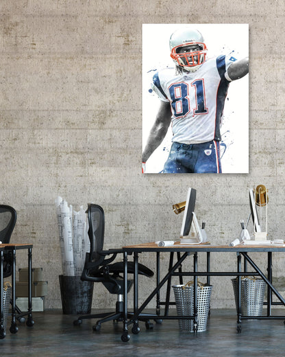 Randy Moss Patriots - @ArtStyle