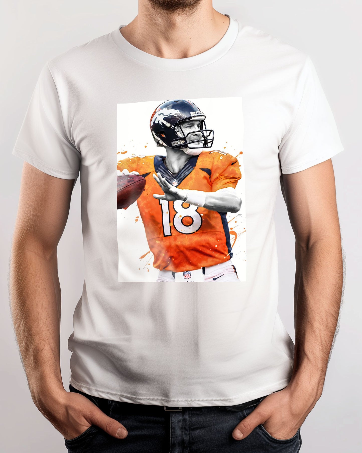 Peyton Manning Denver - @ArtStyle