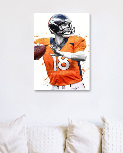 Peyton Manning Denver - @ArtStyle