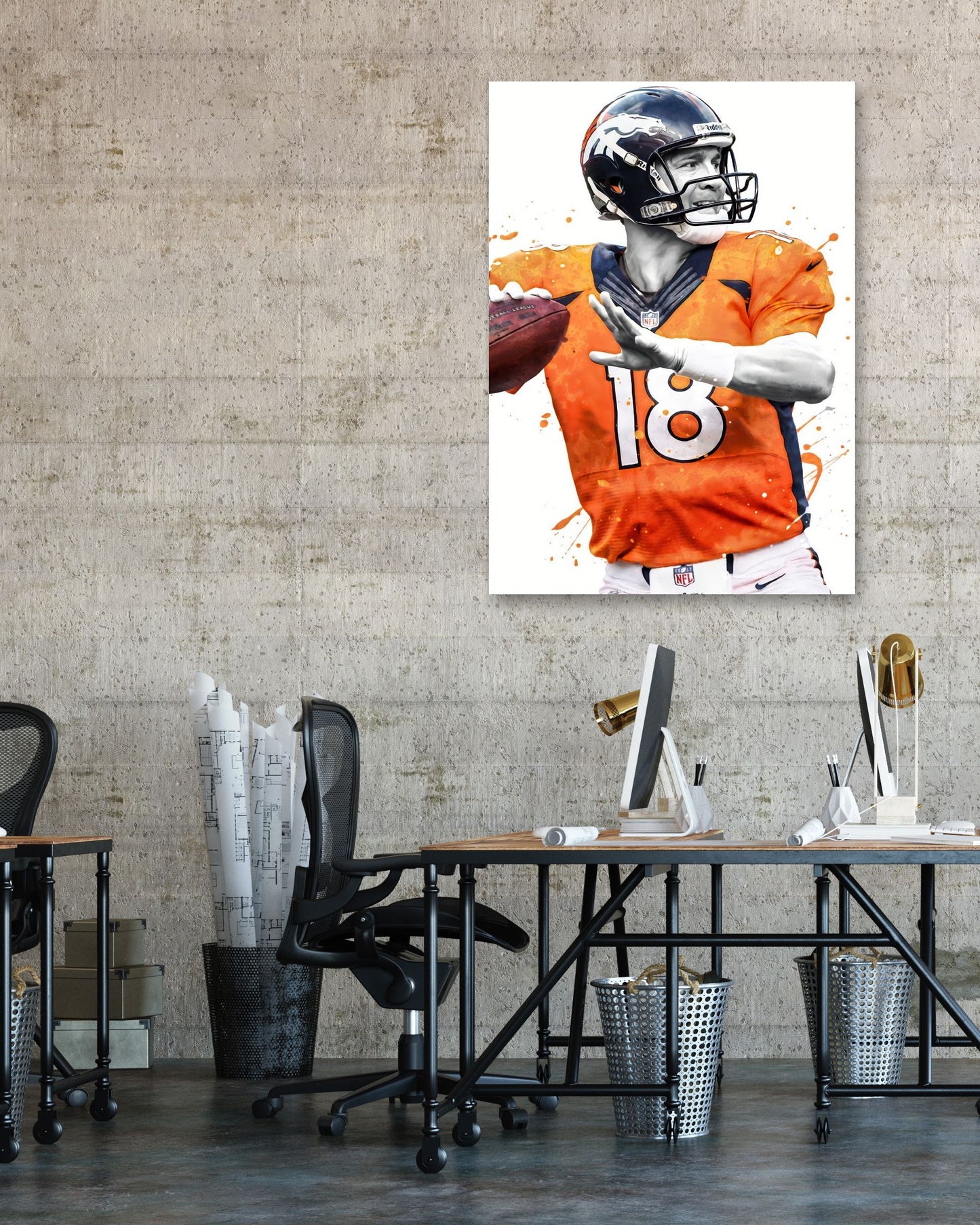 Peyton Manning Denver - @ArtStyle