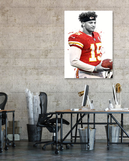 Patrick Mahomes Kansas - @ArtStyle