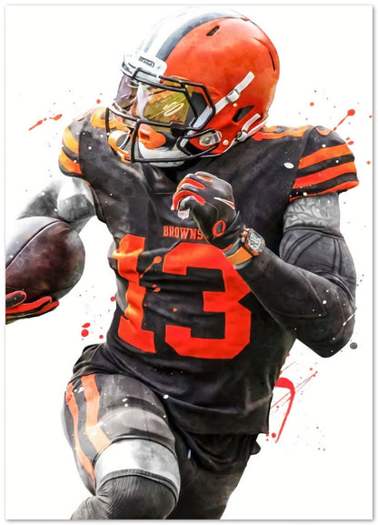 Odell Beckham Jr Cleveland - @ArtStyle