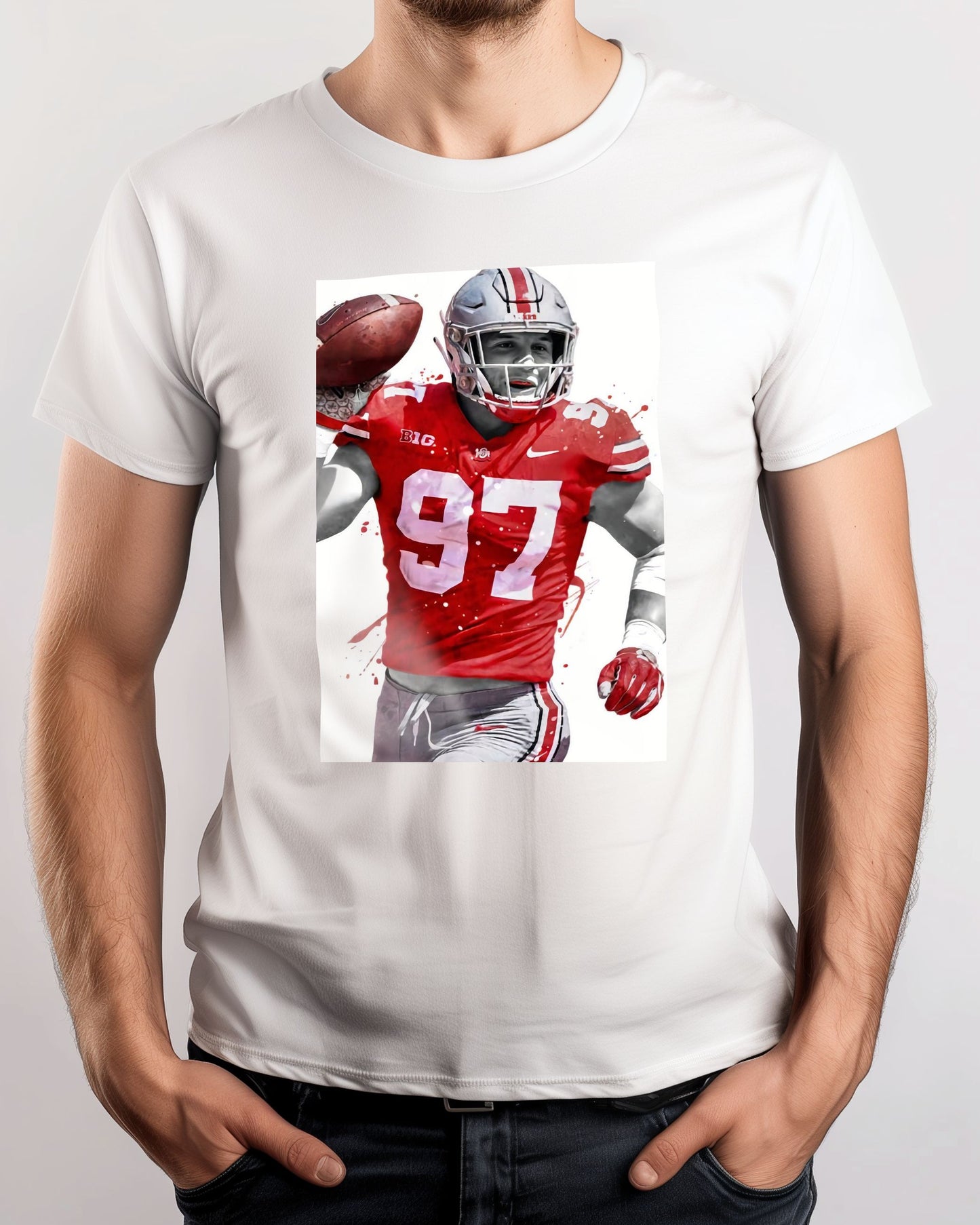 Nick Bosa Ohio State - @ArtStyle