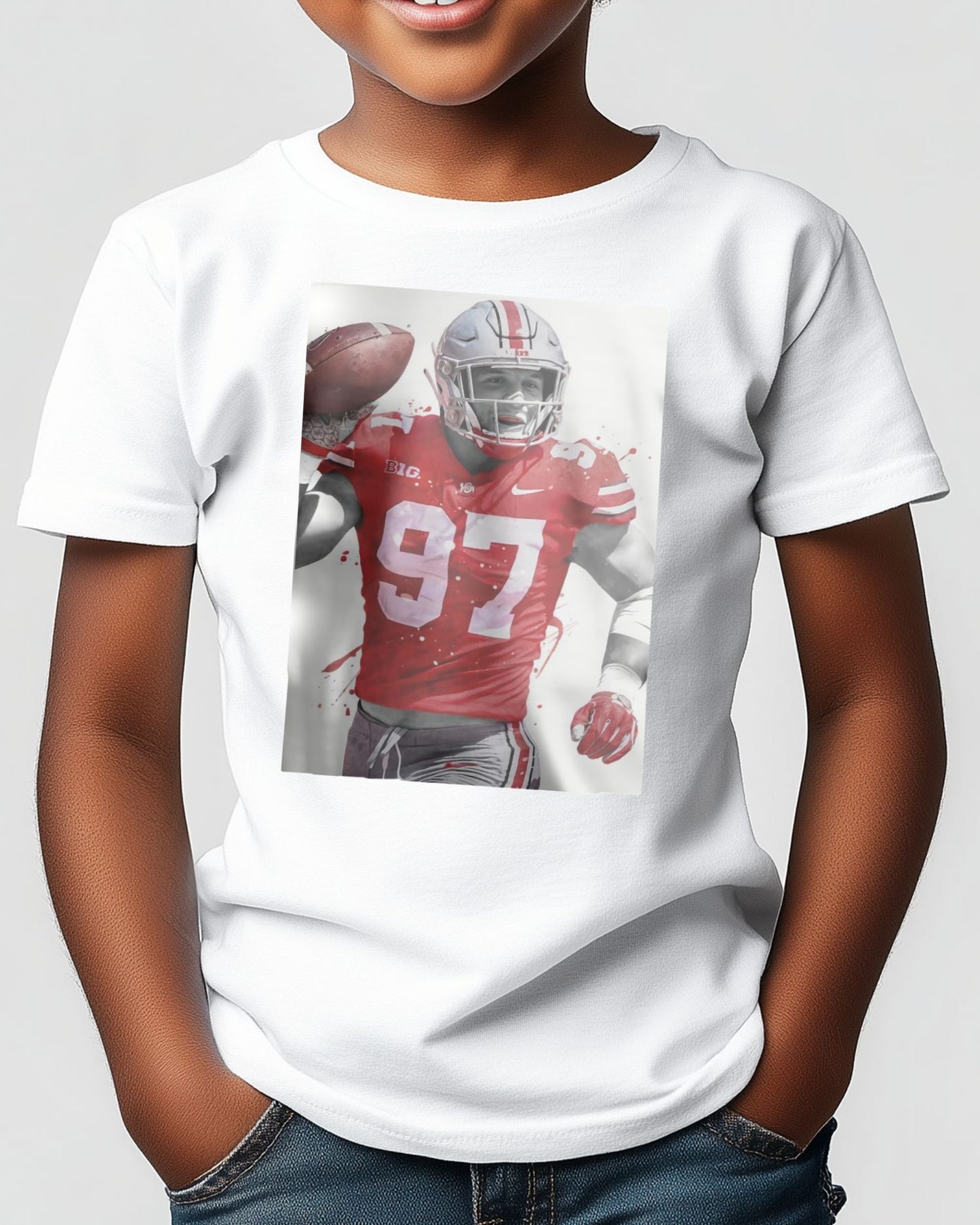 Nick Bosa Ohio State - @ArtStyle