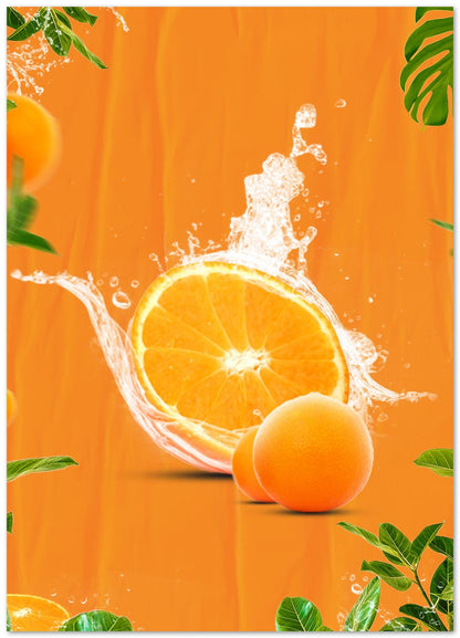 Orange Fresh Art - @ColorizeStudio