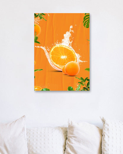 Orange Fresh Art - @ColorizeStudio