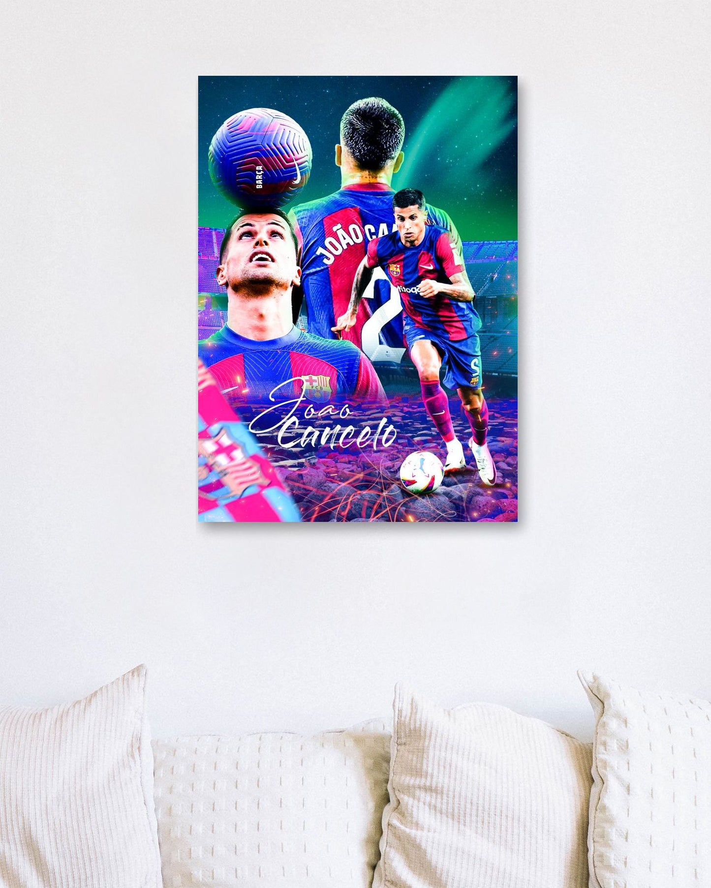 Joao Cancelo Barcelona - @ColorizeStudio