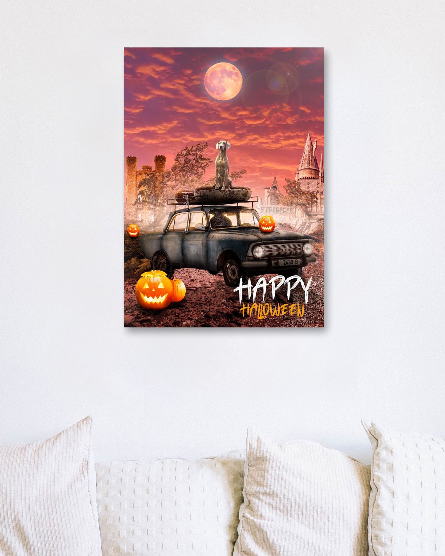 Happy Halloween Poster - @ColorizeStudio