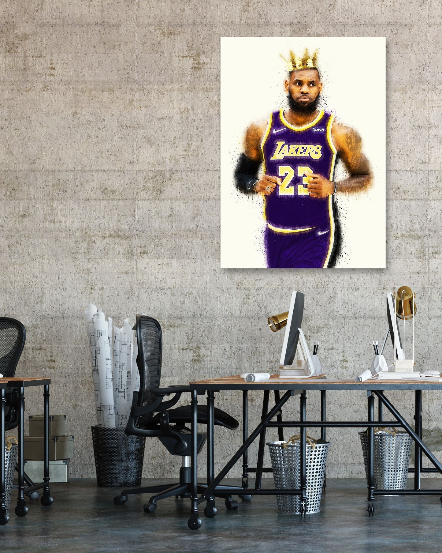 Lebron James Painting - @ArtStyle