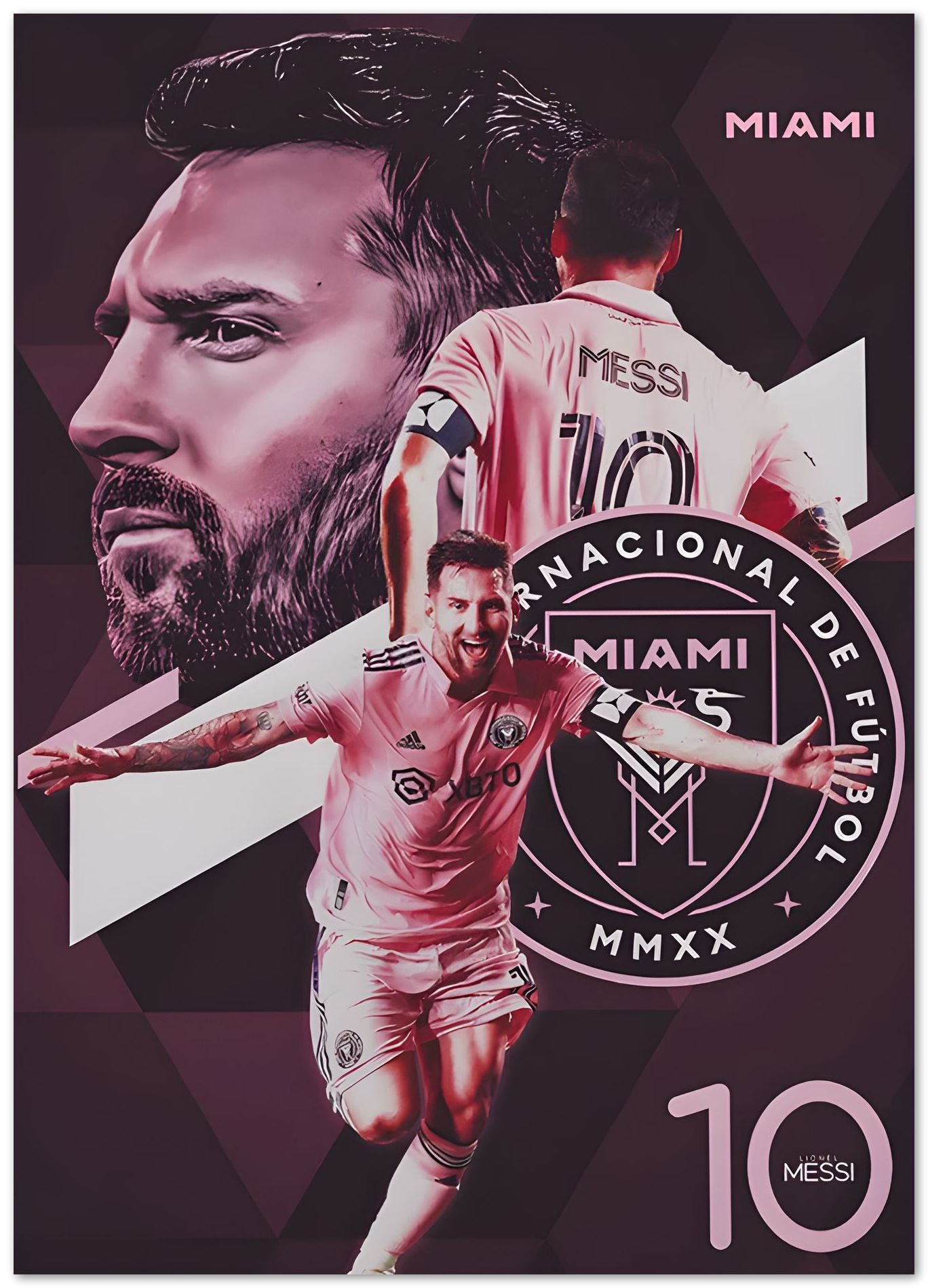 Lionel Messi Inter Miami Art - @ArtStyle