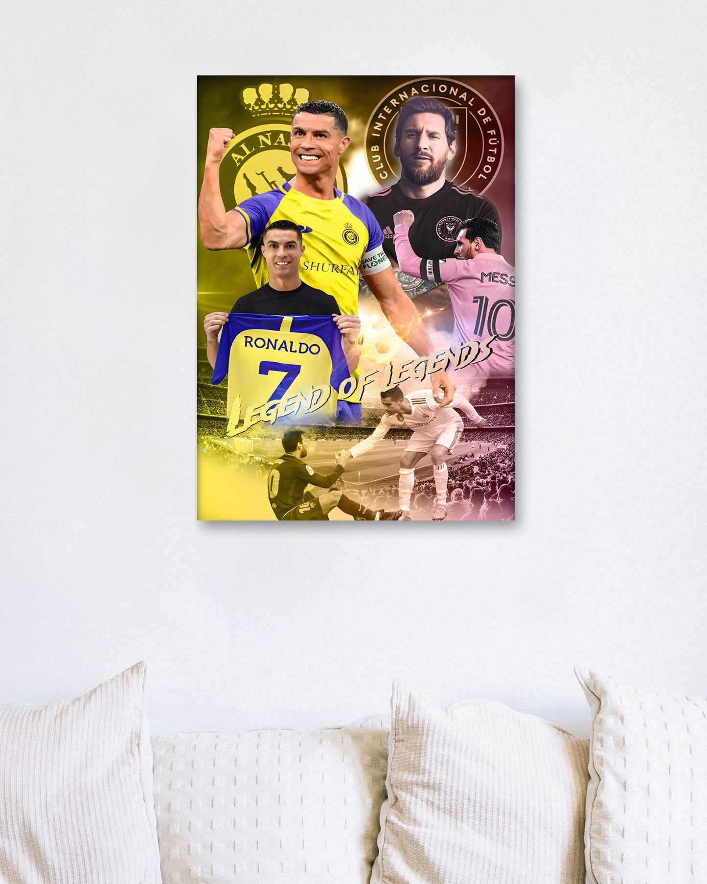 Messi Inter Miami vs Ronaldo Al Nassr - @ArtStyle