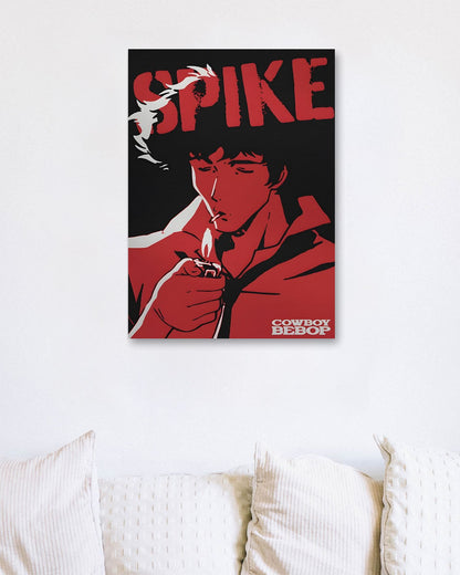 Retro Cowboy Bebop Spike - @ArtStyle