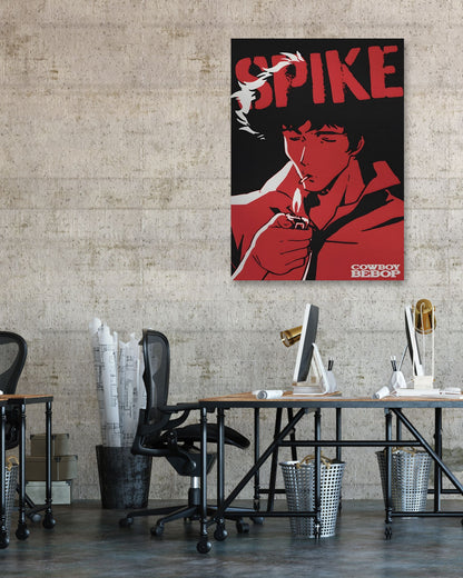 Retro Cowboy Bebop Spike - @ArtStyle