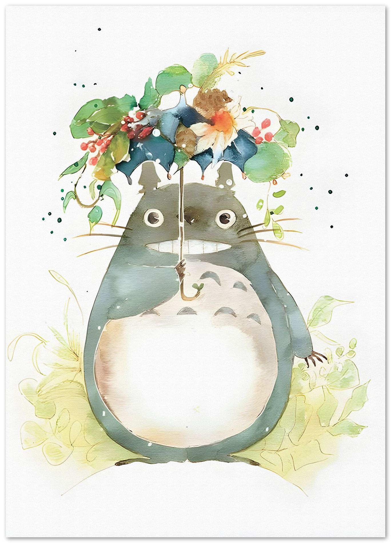 TOTORO POSTER Anime - @ArtStyle