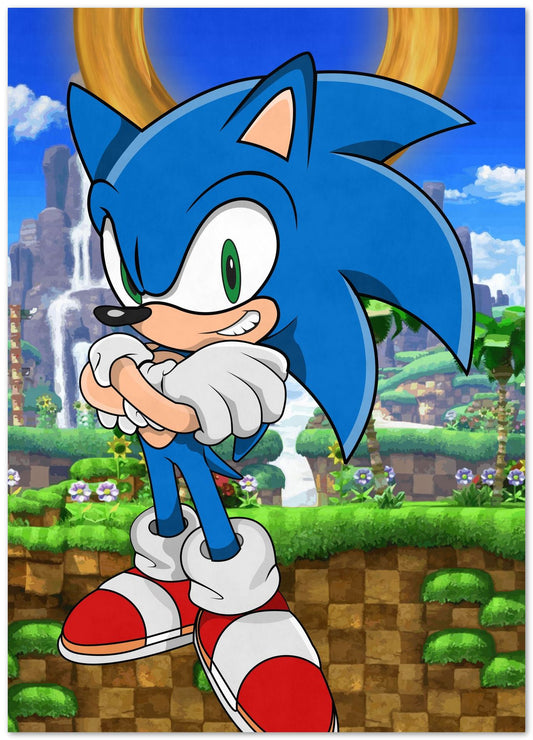 Sonic the Hedgehog - @nueman