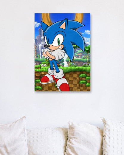 Sonic the Hedgehog - @nueman