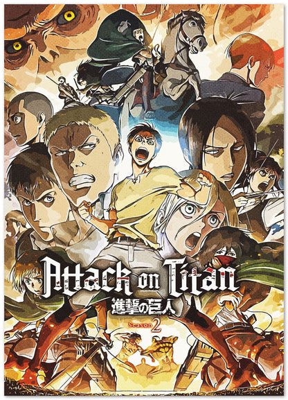 Attack on Titan Manga - @ArtStyle