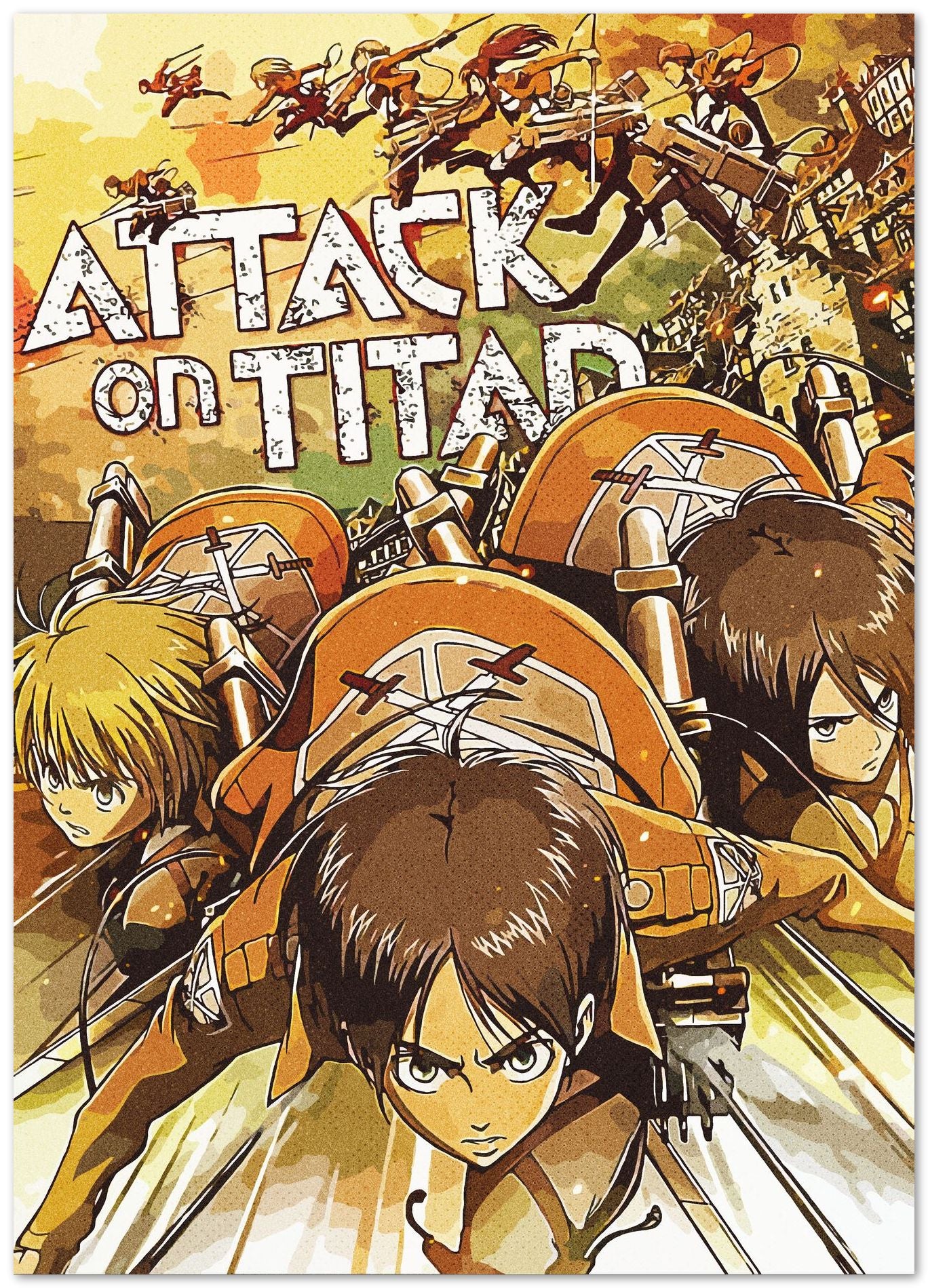 Attack on Titan Funny - @ArtStyle