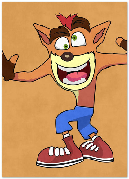 Crash Bandicoot - @nueman