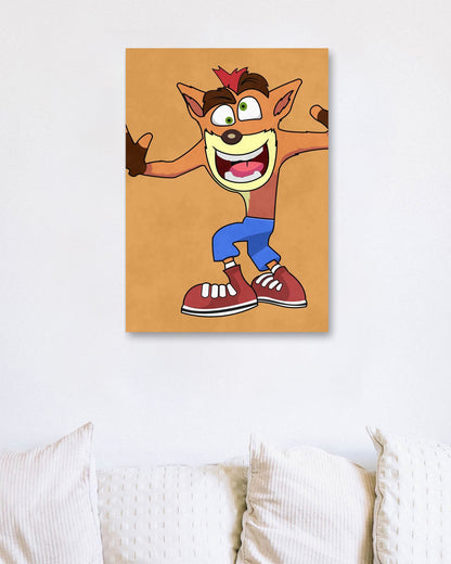 Crash Bandicoot - @nueman