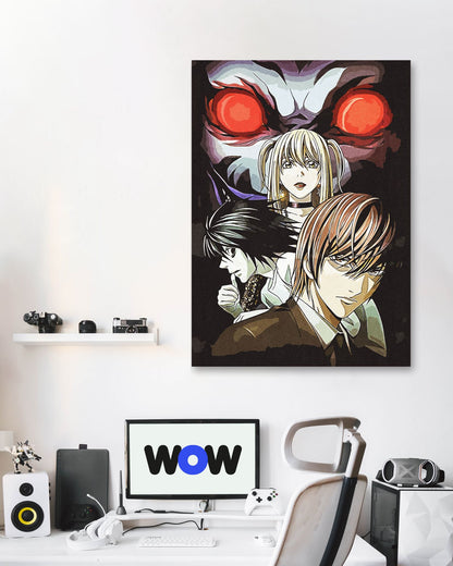 Death Note Characters - @ArtStyle