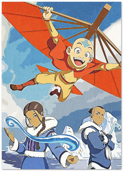 Airbender Aang - @ArtStyle