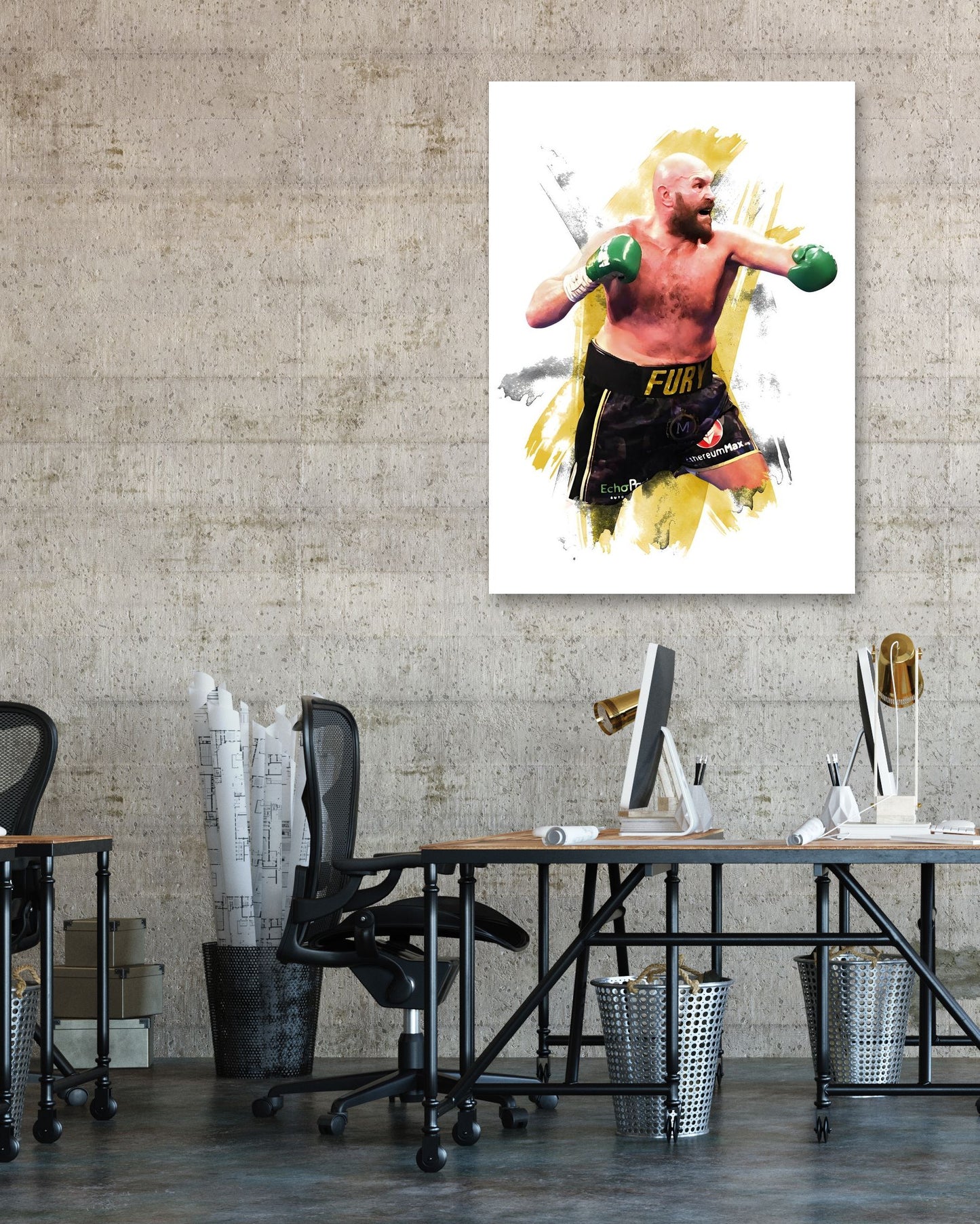 Tyson Fury Boxer - @ArtStyle