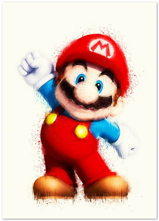 Super Mario Bros Mario - @ArtStyle