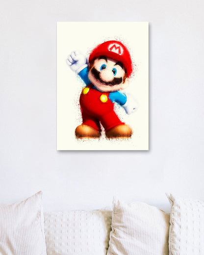 Super Mario Bros Mario - @ArtStyle